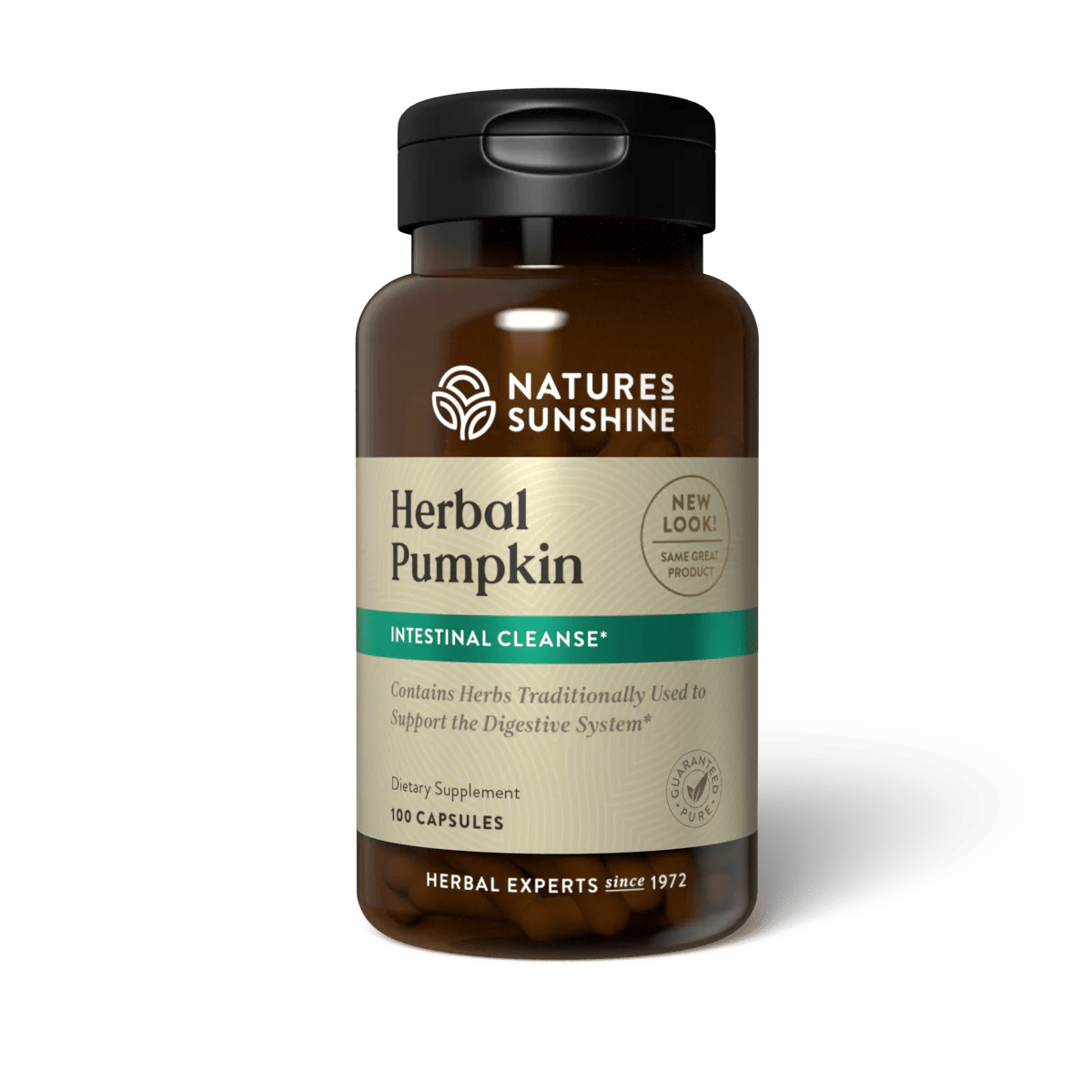 Natures Sunshine Herbal Pumpkin 100 Capsules - MarshallsHealthShop