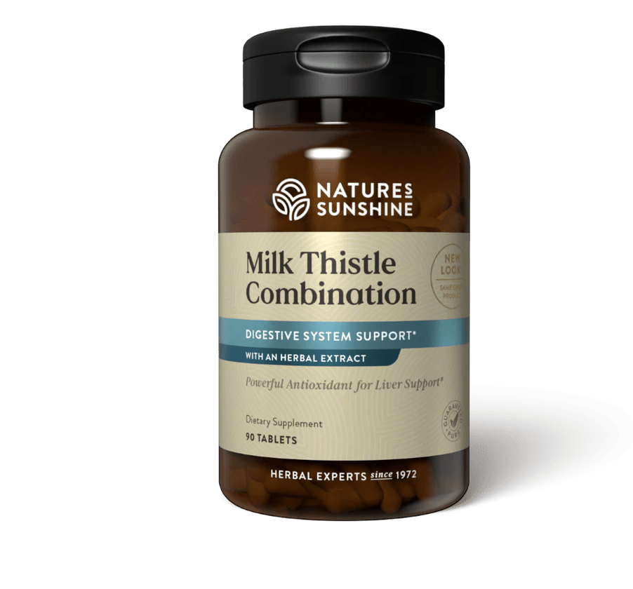 Natures Sunshine Milk Thistle Combination 90 Tablets - MarshallsHealthShop