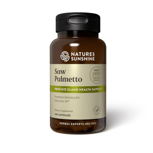 Natures Sunshine Saw Palmetto 100 Capsules - MarshallsHealthShop