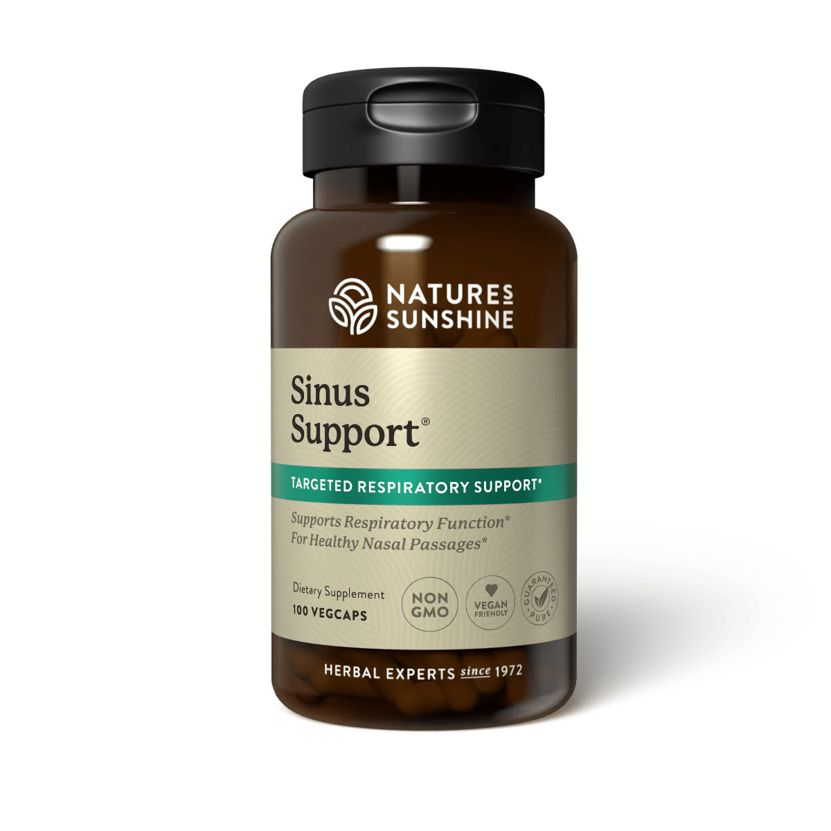 Natures Sunshine Sinus Support 100 Vege Capsules - MarshallsHealthShop