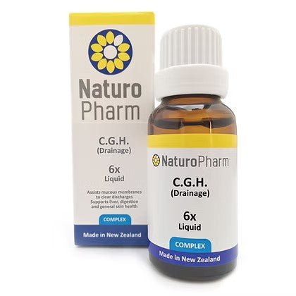 NaturoPharm CGH 6x Drainage Liquid 20ml - MarshallsHealthShop