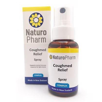 NaturoPharm Coughmed Relief Oral Spray 25ml - MarshallsHealthShop