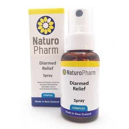 NaturoPharm Diarmed Relief Oral Spray 25ml - 1st Stop Marshall's Health Shop, Gift Shop! - Heath and Natural Therapy New Brighton Christchurch - Naturopath