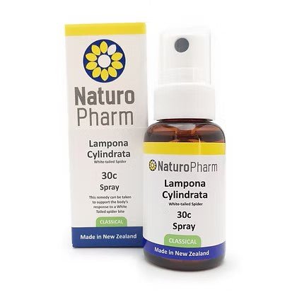 NaturoPharm Lampona Cylindrata 30c Oral Spray 25ml - MarshallsHealthShop