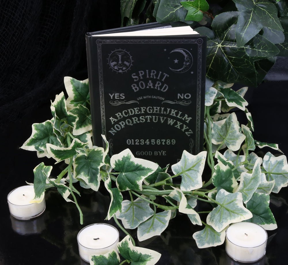 Nemesis Now Embossed Journal Black White Spirit Board - 1st Stop Marshall's Health Shop, Gift Shop! - Heath and Natural Therapy New Brighton Christchurch - Naturopath