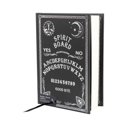 Nemesis Now Embossed Journal Black White Spirit Board - 1st Stop Marshall's Health Shop, Gift Shop! - Heath and Natural Therapy New Brighton Christchurch - Naturopath