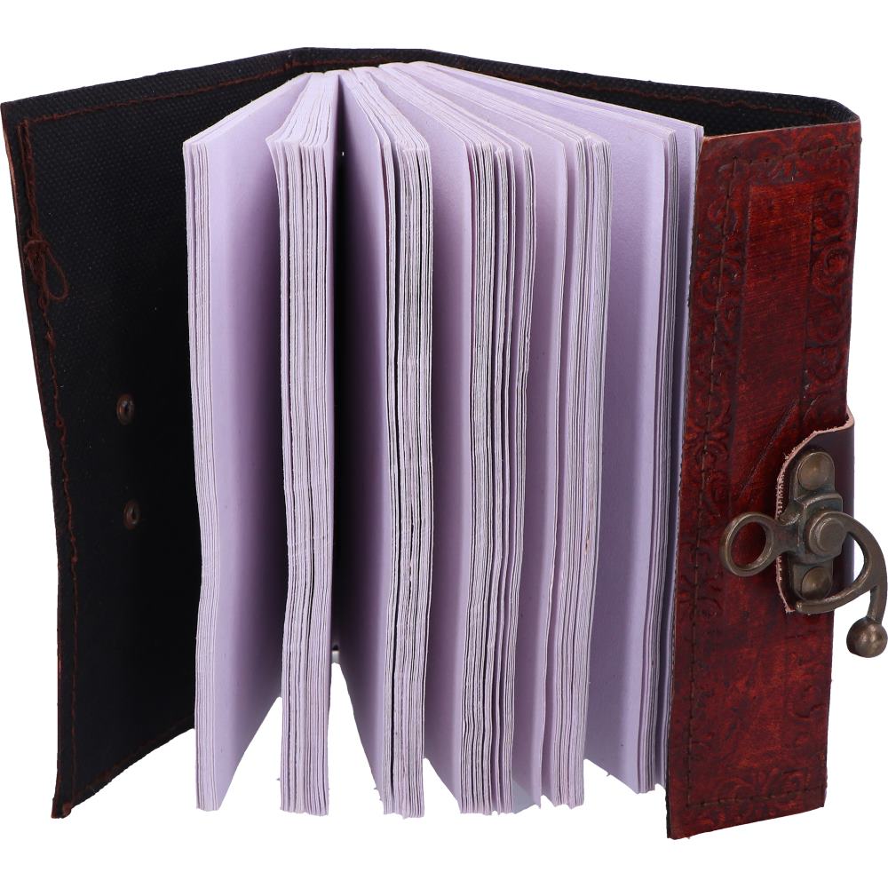 Nemesis Now Pentagram Leather Emboss Journal+Lock - 1st Stop Marshall's Health Shop, Gift Shop! - Heath and Natural Therapy New Brighton Christchurch - Naturopath