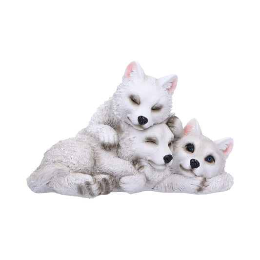 Nemesis Now Sleepy Pups Wolf Cubs Figurine 14cm - 1st Stop Marshall's Health Shop, Gift Shop! - Heath and Natural Therapy New Brighton Christchurch - Naturopath