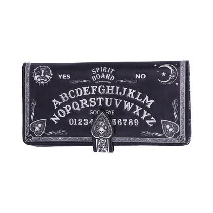 Nemesis Now Spirit Board Embossed Purse Ouija Wallet Black - 1st Stop Marshall's Health Shop, Gift Shop! - Heath and Natural Therapy New Brighton Christchurch - Naturopath