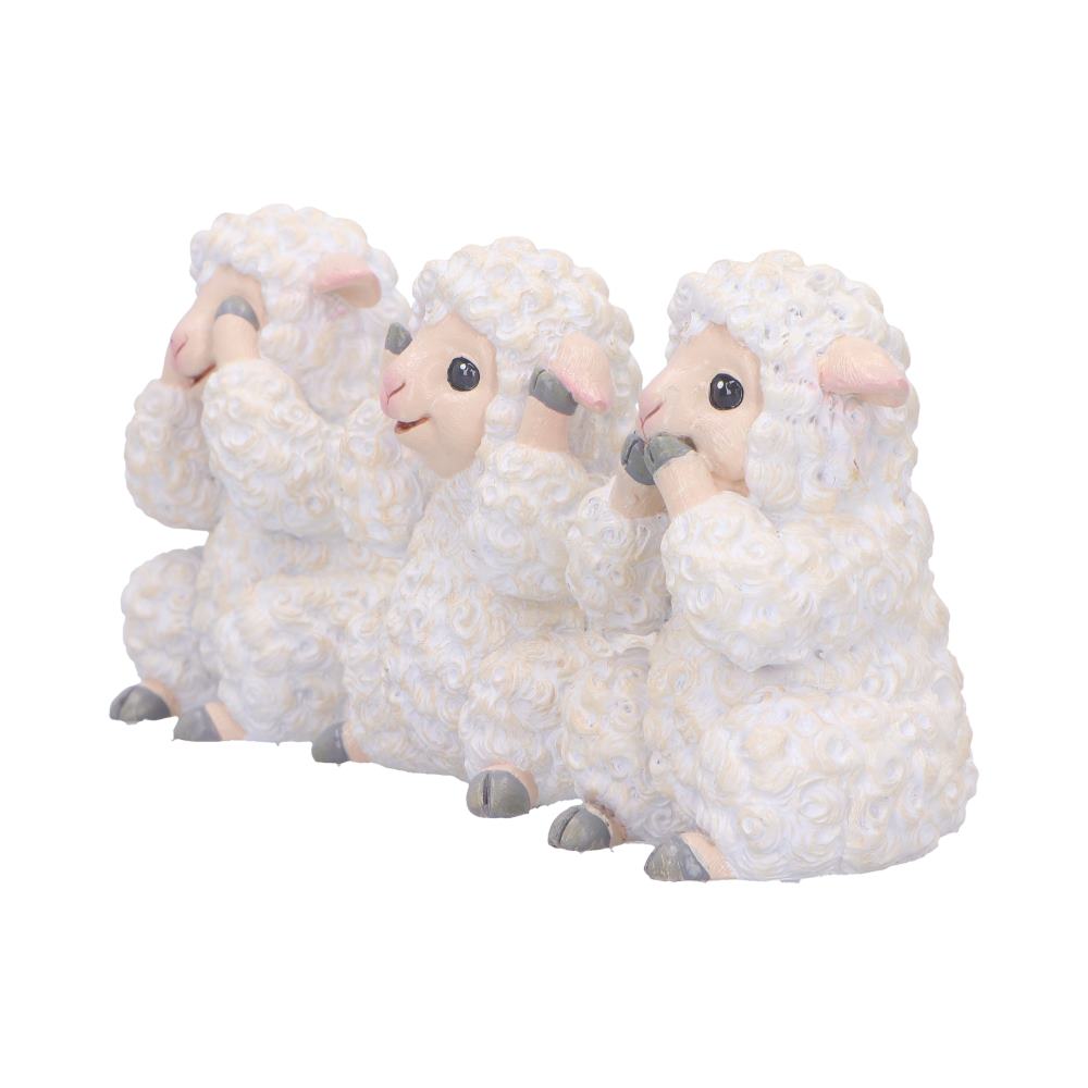Nemesis Now Three Wise Sheep 8.5cm - 1st Stop Marshall's Health Shop, Gift Shop! - Heath and Natural Therapy New Brighton Christchurch - Naturopath