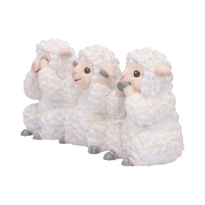 Nemesis Now Three Wise Sheep 8.5cm - 1st Stop Marshall's Health Shop, Gift Shop! - Heath and Natural Therapy New Brighton Christchurch - Naturopath