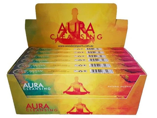 New Moon Aura Cleansing Incense 15gm - MarshallsHealthShop