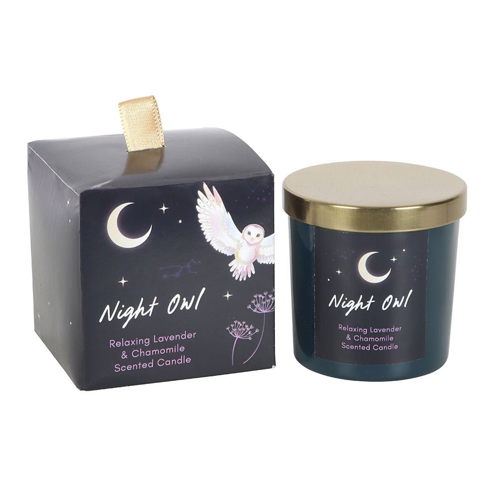 Night Owl Lavender & Chamomile Candle - MarshallsHealthShop