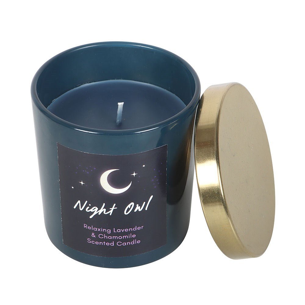 Night Owl Lavender & Chamomile Candle - MarshallsHealthShop