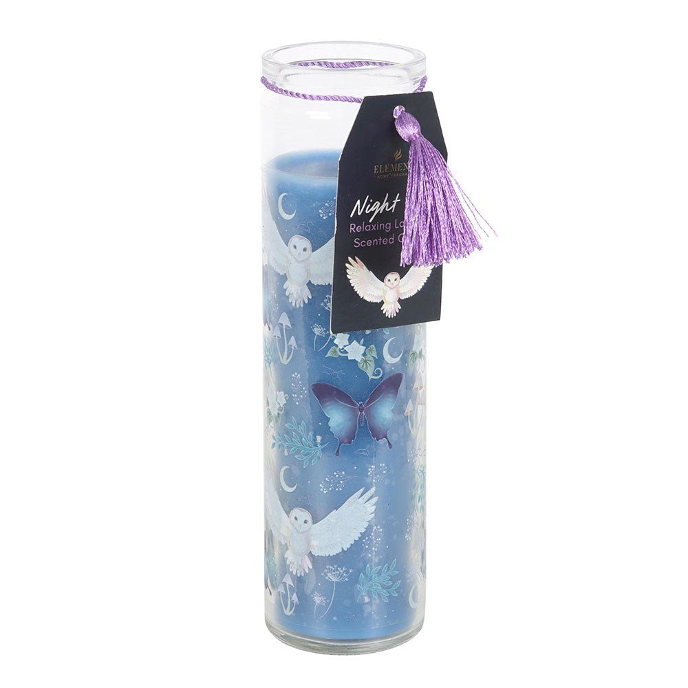 Night Owl Lavender Tube Candle - MarshallsHealthShop
