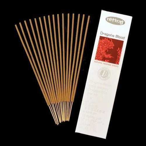 Nitiraj Dragons Blood Incense 25gm - MarshallsHealthShop