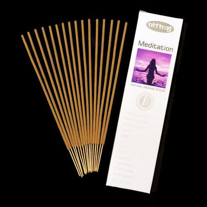 Nitiraj Meditation Incense 25gm - MarshallsHealthShop