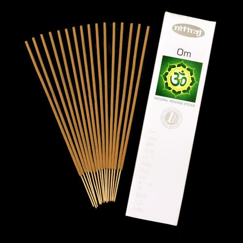 Nitiraj Om Incense 25gm - MarshallsHealthShop