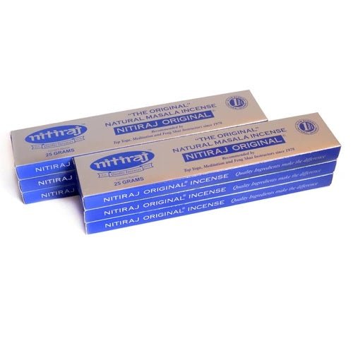 Nitiraj Original Incense 25gm - MarshallsHealthShop