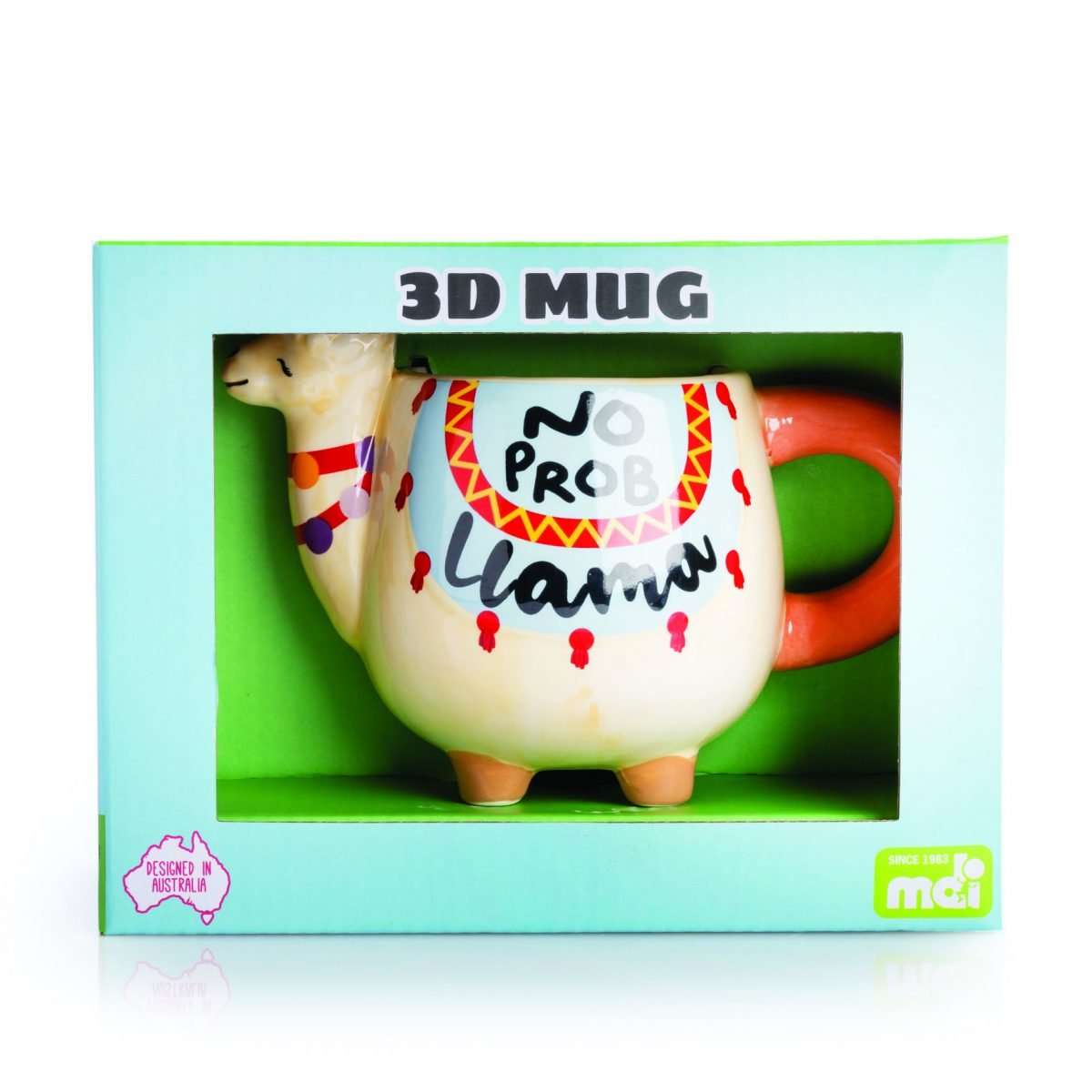 No Prob Llama 3D Mug - MarshallsHealthShop