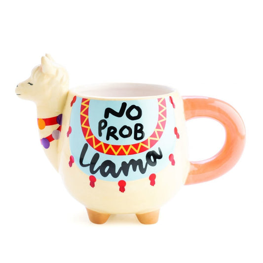 No Prob Llama 3D Mug - MarshallsHealthShop