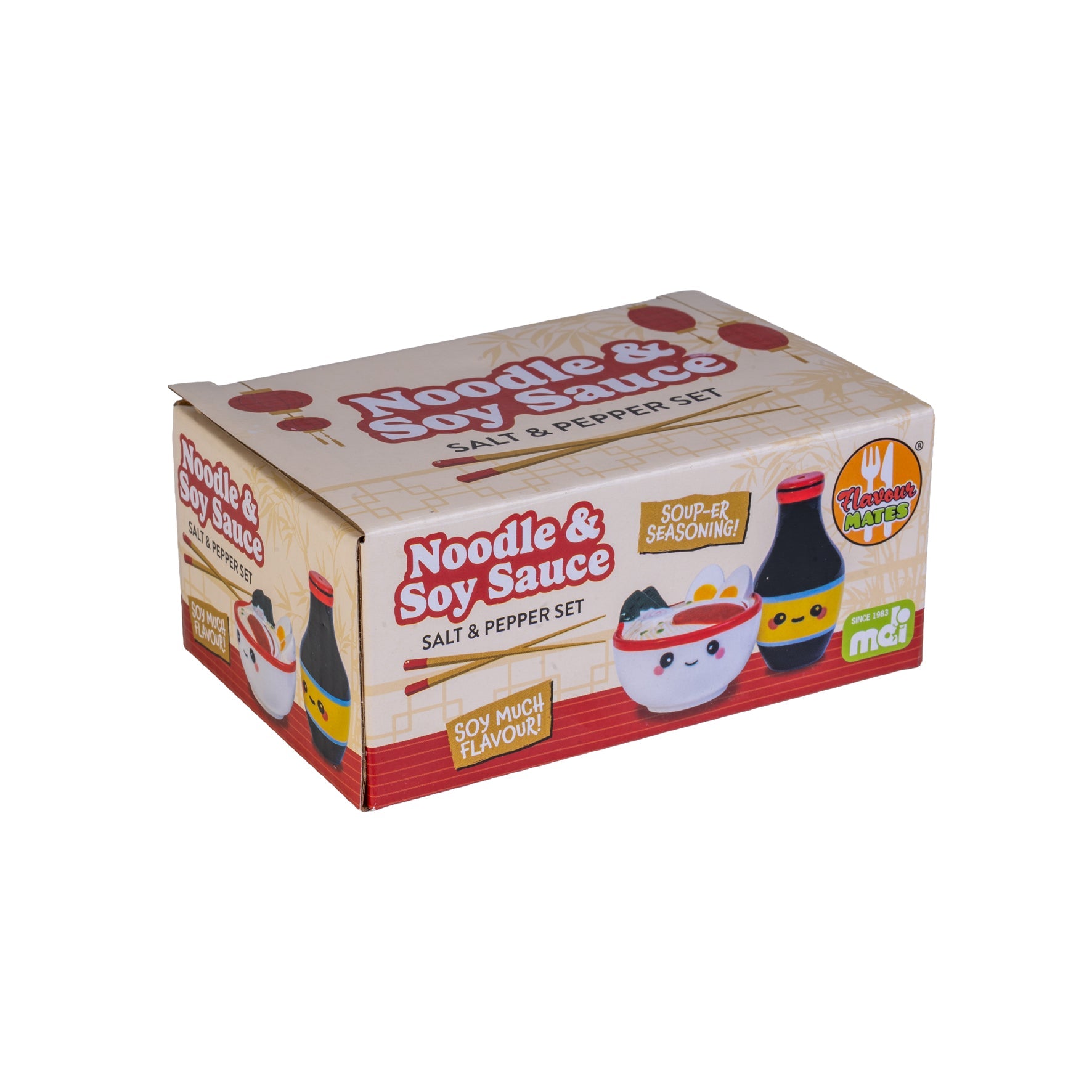 Noodle & Soy Sauce Salt & Pepper Set - 1st Stop Marshall's Health Shop, Gift Shop! - Heath and Natural Therapy New Brighton Christchurch - Naturopath