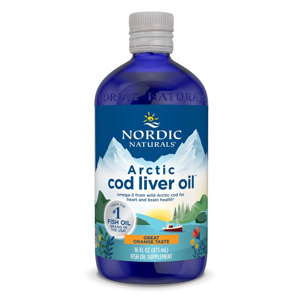 NORDIC Arctic Cod Liver Oil Liquid - MarshallsHealthShop