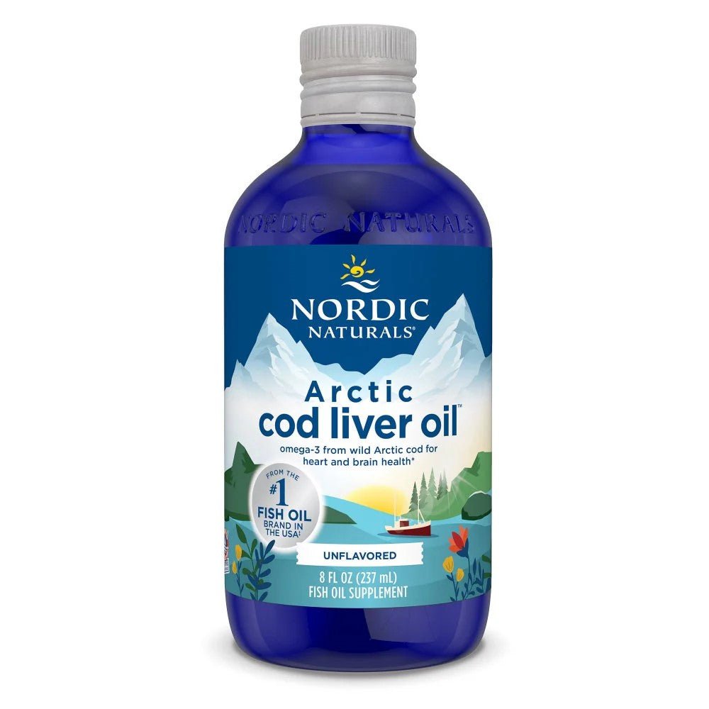 NORDIC Arctic Cod Liver Oil Liquid - MarshallsHealthShop
