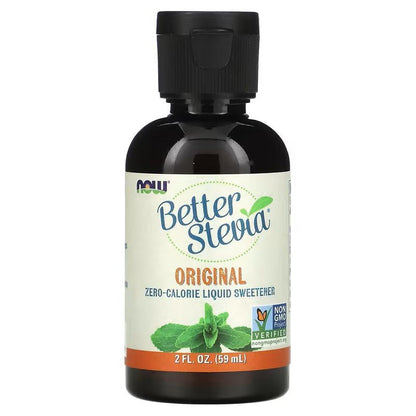 NOW Foods Better Stevia - Original 59ml - 1st Stop Marshall's Health Shop, Gift Shop! - Heath and Natural Therapy New Brighton Christchurch - Naturopath