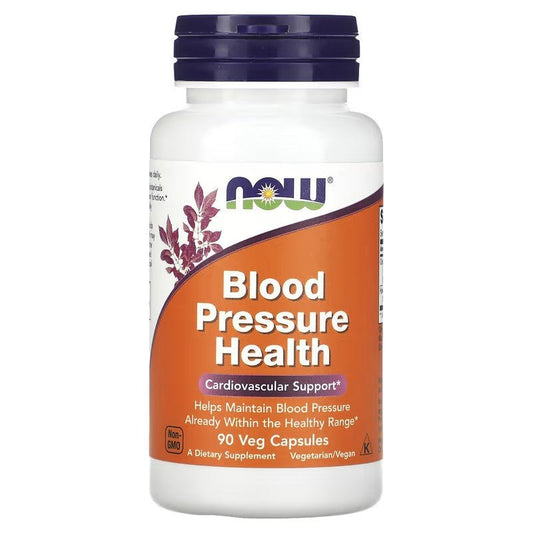NOW Foods Blood Pressure Health 90 Veg Caps - 1st Stop Marshall's Health Shop, Gift Shop! - Heath and Natural Therapy New Brighton Christchurch - Naturopath