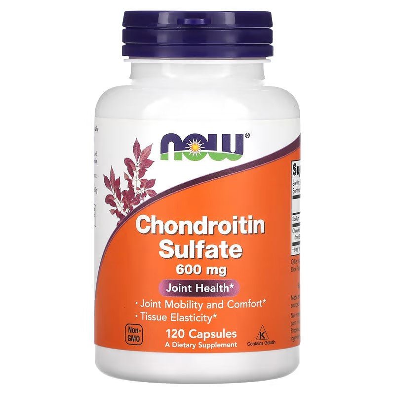 NOW Foods Chondroitin Sulphate 600mg 120 Capsules - 1st Stop Marshall's Health Shop, Gift Shop! - Heath and Natural Therapy New Brighton Christchurch - Naturopath