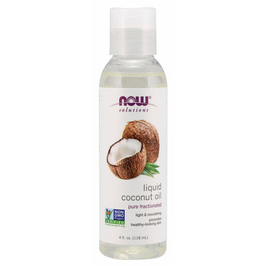 NOW Foods Coconut Oil, Liquid Pure Fractionated (Cosmetic) - 1st Stop Marshall's Health Shop, Gift Shop! - Heath and Natural Therapy New Brighton Christchurch - Naturopath