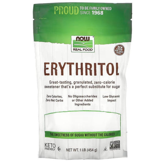 NOW Foods Erythritol Sweetener - 1st Stop Marshall's Health Shop, Gift Shop! - Heath and Natural Therapy New Brighton Christchurch - Naturopath