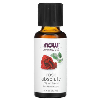 NOW Foods Essential Oil Rose Absolute 30ml - 1st Stop Marshall's Health Shop, Gift Shop! - Heath and Natural Therapy New Brighton Christchurch - Naturopath