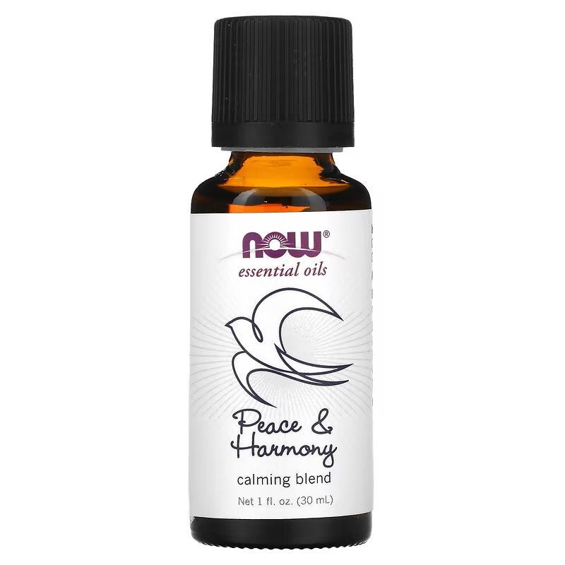 NOW Foods Essential Oils Peace & Harmony Blend 30ml - 1st Stop Marshall's Health Shop, Gift Shop! - Heath and Natural Therapy New Brighton Christchurch - Naturopath