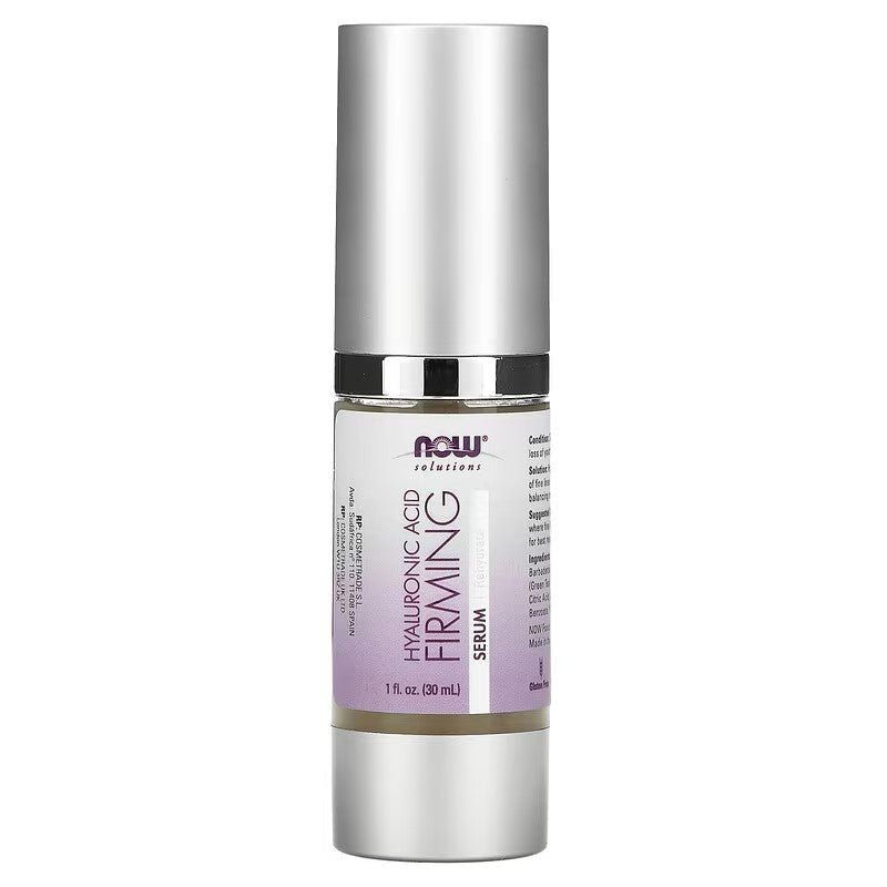NOW Foods Hyaluronic Firming Serum 30ml - 1st Stop Marshall's Health Shop, Gift Shop! - Heath and Natural Therapy New Brighton Christchurch - Naturopath