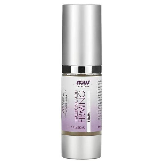 NOW Foods Hyaluronic Firming Serum 30ml - 1st Stop Marshall's Health Shop, Gift Shop! - Heath and Natural Therapy New Brighton Christchurch - Naturopath