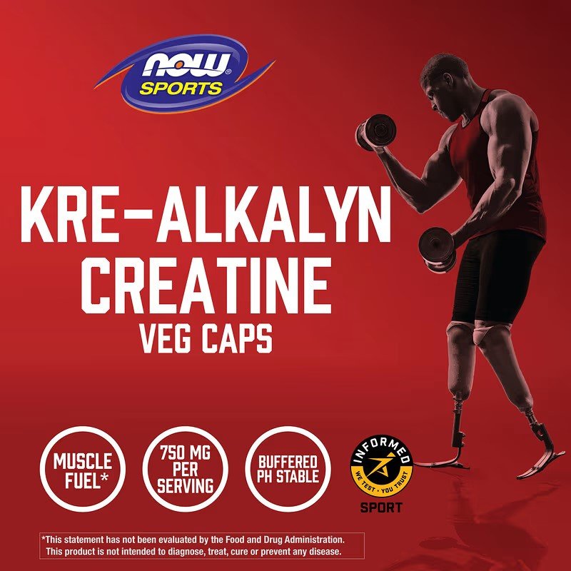 NOW Foods Kre - Alkalyn Creatine - 1st Stop Marshall's Health Shop, Gift Shop! - Heath and Natural Therapy New Brighton Christchurch - Naturopath