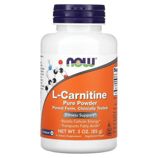 NOW Foods L - Carnitine - 1st Stop Marshall's Health Shop, Gift Shop! - Heath and Natural Therapy New Brighton Christchurch - Naturopath
