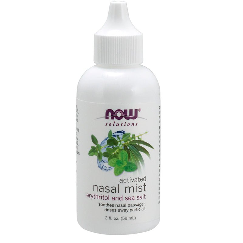 NOW Foods Nasal Mist Activated 59ml - 1st Stop Marshall's Health Shop, Gift Shop! - Heath and Natural Therapy New Brighton Christchurch - Naturopath