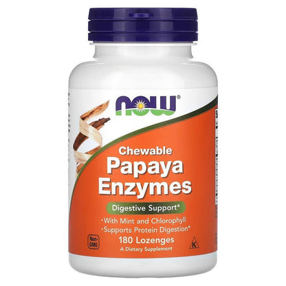 NOW Foods Papaya Enzyme - 1st Stop Marshall's Health Shop, Gift Shop! - Heath and Natural Therapy New Brighton Christchurch - Naturopath