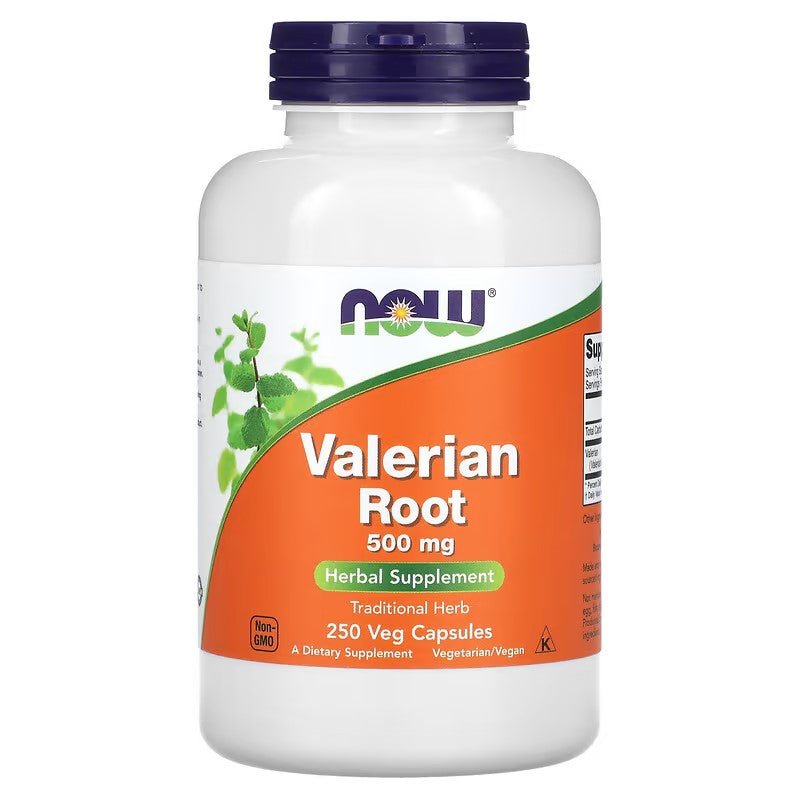 NOW Foods Valerian Root 500mg - 1st Stop Marshall's Health Shop, Gift Shop! - Heath and Natural Therapy New Brighton Christchurch - Naturopath