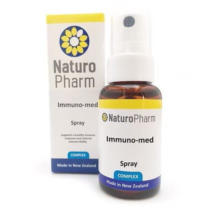 NutroPharm Complex Immuno - med Oral Spray 25ml - 1st Stop Marshall's Health Shop, Gift Shop! - Heath and Natural Therapy New Brighton Christchurch - Naturopath