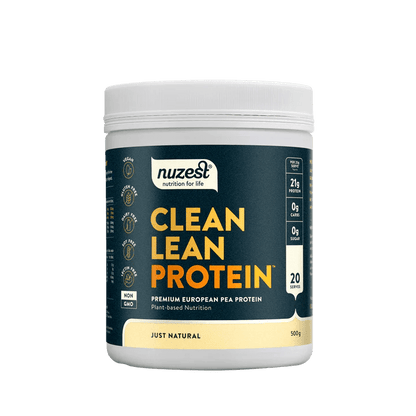 Nuzest Clean Lean Protein Smooth Vanilla

Clean Lean Protein is powerfully plant-based and contains all nine essential amino acids. It's a natural source of iron and encourages recovery, vitality, muscle repair, and growth. From seed to tub, we use only the ingredients you need, and the cleanest processing required to bring them to you. Better for you. Better for the environment.1st Stop, Marshall's Health Shop!