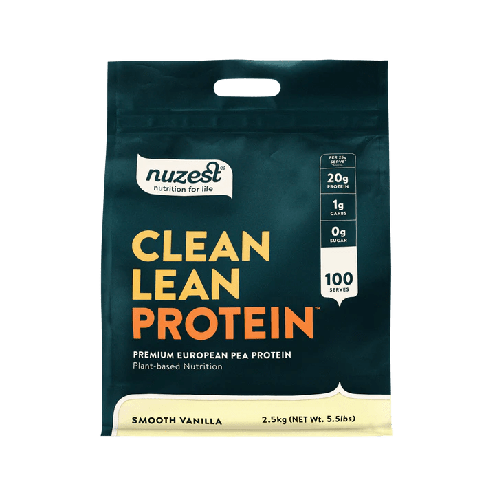 Nuzest Clean Lean Protein Smooth Vanilla

Clean Lean Protein is powerfully plant-based and contains all nine essential amino acids. It's a natural source of iron and encourages recovery, vitality, muscle repair, and growth. From seed to tub, we use only the ingredients you need, and the cleanest processing required to bring them to you. Better for you. Better for the environment.1st Stop, Marshall's Health Shop!