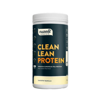 Nuzest Clean Lean Protein Smooth Vanilla

Clean Lean Protein is powerfully plant-based and contains all nine essential amino acids. It's a natural source of iron and encourages recovery, vitality, muscle repair, and growth. From seed to tub, we use only the ingredients you need, and the cleanest processing required to bring them to you. Better for you. Better for the environment.1st Stop, Marshall's Health Shop!