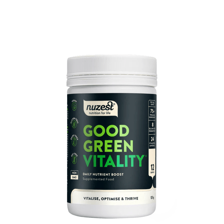 Nuzest Good Green Vitality
Powerful daily nutritional support for all areas of health. Good Green Vitality combines over 75 premium-quality ingredients, including essential vitamins, minerals, probiotics, adaptogens and plant-foods, all in one daily scoop. Formulated to help fill nutritional gaps while supporting energy, immunity, gut health, mood and stress.
1st Stop, Marshall's Health Shop!