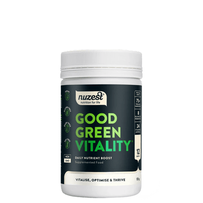 Nuzest Good Green Vitality
Powerful daily nutritional support for all areas of health. Good Green Vitality combines over 75 premium-quality ingredients, including essential vitamins, minerals, probiotics, adaptogens and plant-foods, all in one daily scoop. Formulated to help fill nutritional gaps while supporting energy, immunity, gut health, mood and stress.
1st Stop, Marshall's Health Shop!