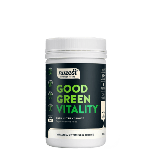 Nuzest Good Green Vitality
Powerful daily nutritional support for all areas of health. Good Green Vitality combines over 75 premium-quality ingredients, including essential vitamins, minerals, probiotics, adaptogens and plant-foods, all in one daily scoop. Formulated to help fill nutritional gaps while supporting energy, immunity, gut health, mood and stress.
1st Stop, Marshall's Health Shop!