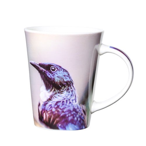 NZ Native Birds Mug - Tui# - 1st Stop Marshall's Health Shop, Gift Shop! - Heath and Natural Therapy New Brighton Christchurch - Naturopath#